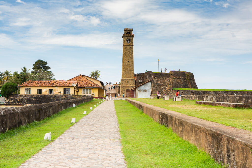 Galle fort in Sri Lanka